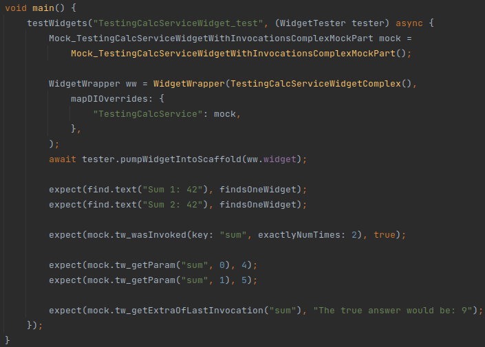 TestingCalcServiceWidgetWithInvocationsComplexTest