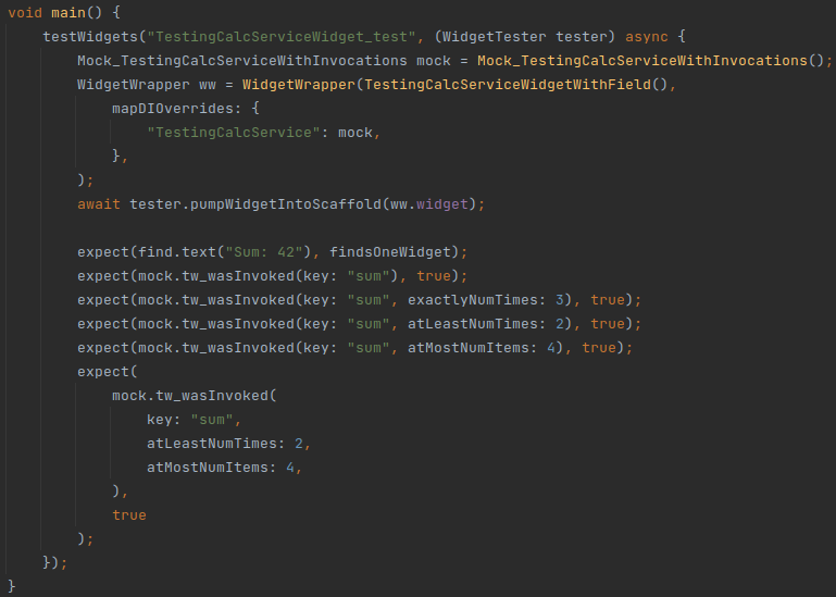 TestingCalcServiceWidgetWithInvocationsTest